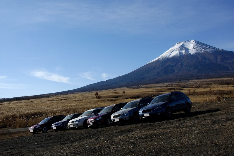 富士山周回絶景撮影ツーリング １１月２３日 ２００８年の旅